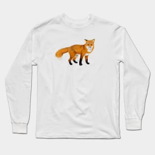 Red Fox Long Sleeve T-Shirt